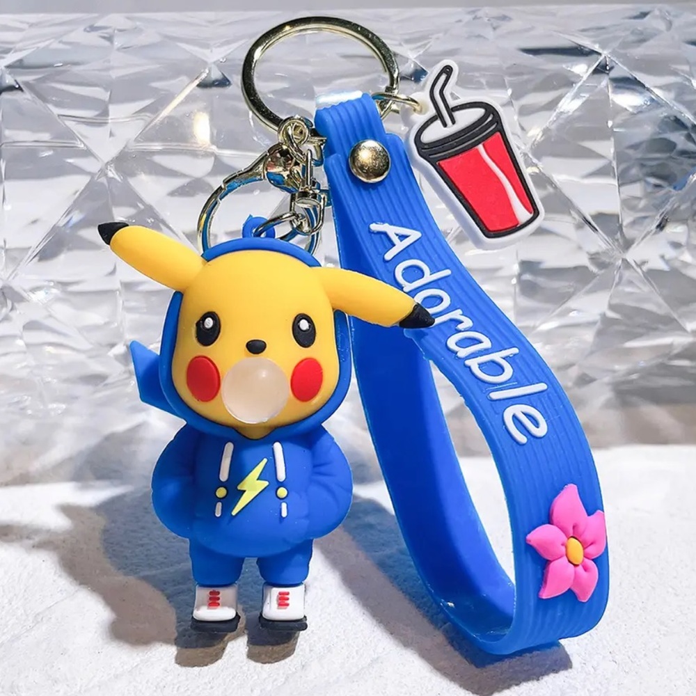 Pikachu 3D Keychain
